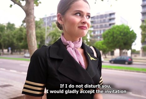 А ты когда ни будь мечтал о сексе со стюардессой?